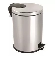 dayco pedálos szemetes  30l kdm0107 rozsdamentes acél, kivehető vödörrel