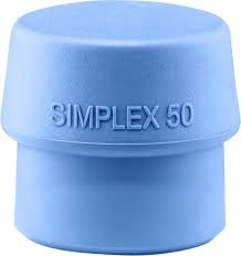 halder  kalapácshoz pótfej 50mm kék 3201.050