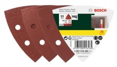 bosch delta csiszolópapír 25db/cs 2607019500