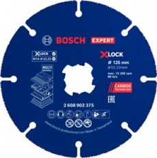 bosch vágókorong x-lock 125x22,23 10db/cs 2608902377