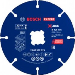 bosch vágókorong x-lock 125x22,23 10db/cs 2608902377