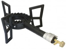 z-tools gázégő 3 lábú öntöttvas 8kw szerelve fo003/gb04t