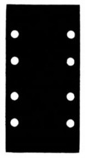 bosch közdarab rezgőcsiszolóhoz 93x186mm 2 db/cs 2608000814