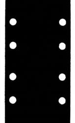 bosch közdarab rezgőcsiszolóhoz 93x186mm 2 db/cs 2608000814