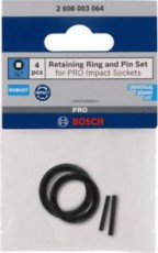 bosch gyűrű és tű a pro betétekhez 1/4
