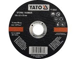 yato vágókorong ¤125x1,5x22mm yt-5932 kőre