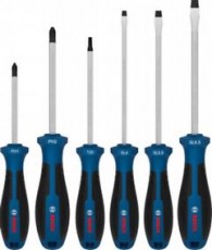 bosch csavarhúzó készlet ph/tx/sl, 6 részes 1600a039pj