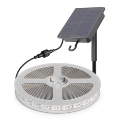 avide szolár led szalag színes 18650 5m 3,7v 1500mah
