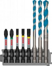 bosch pro hex-9 multic. és impact bit. set, 8db 2608577144