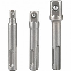 extol premium dugókulcs adapter készlet 8819695 sds plus crv 1/4