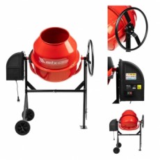 betonkeverő 180l/800w fém fogaskoszorús mtx