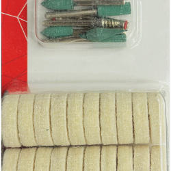 abraboro mini polírozó készlet 34részes 040100003400