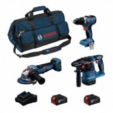 bosch kombi készlet 18v gbh + gsr + gws + 2x 5 0615a500fl