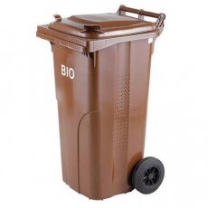 hulladéktároló kerekes 120l bio