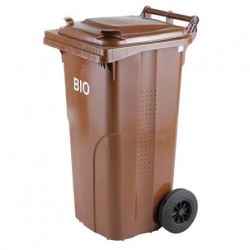 hulladéktároló kerekes 120l bio