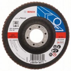 bosch legyezőcsiszoló 115 x 22,23 mm, p80 2608607351
