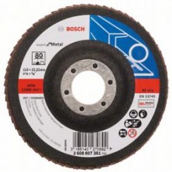 bosch legyezőcsiszoló 115 x 22,23 mm, p80 2608607351
