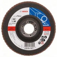 bosch legyezőcsiszoló 125 x 22,23 mm, p40 2608607353