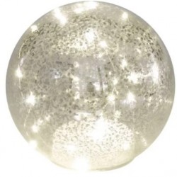 emos led karácsonyi üveggömb arany 15cm 20led ip20 meleg (1550000177)