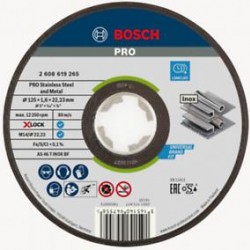 bosch pro inox, x-lock vágótárcsa  125 x 1,6mm 2608619265