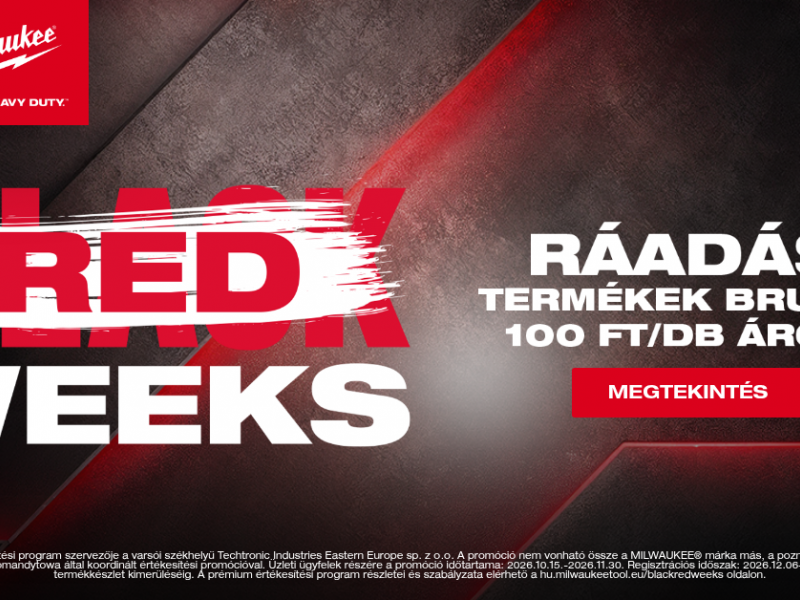 RED WEEKS heteket a MILWAUKEE®-val!